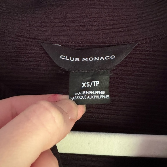 Club Monaco black long sleeve dress xs - Picture 3 of 5